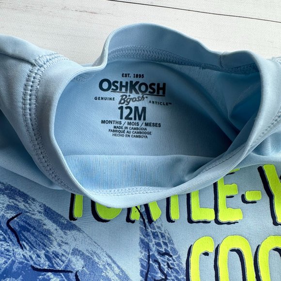 Carter's Toddler Swim Rashguard + Trunks- 12 months - Picture 2 of 2